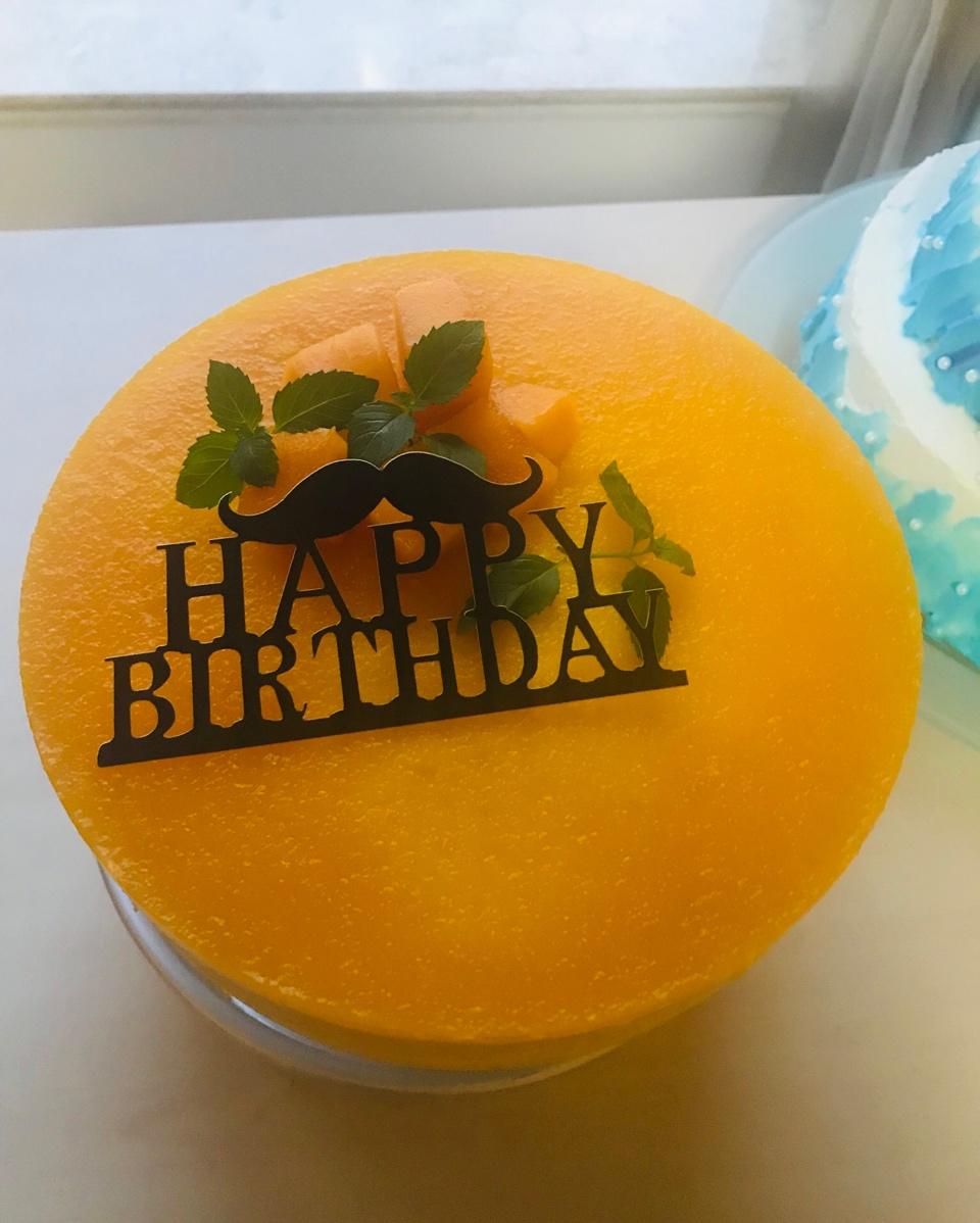 【视频】芒果慕斯（6寸） | 含镜面果胶配方