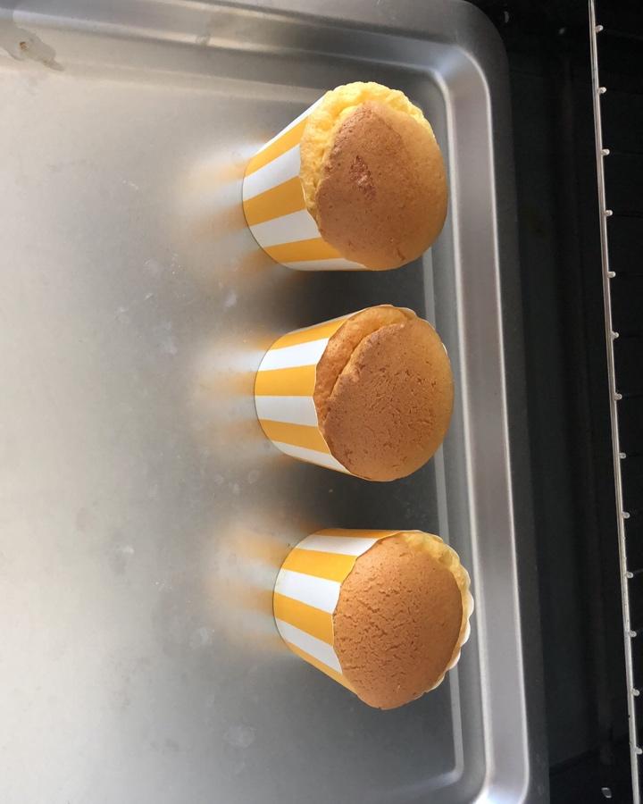 纸杯蛋糕 8寸戚风蛋糕的量