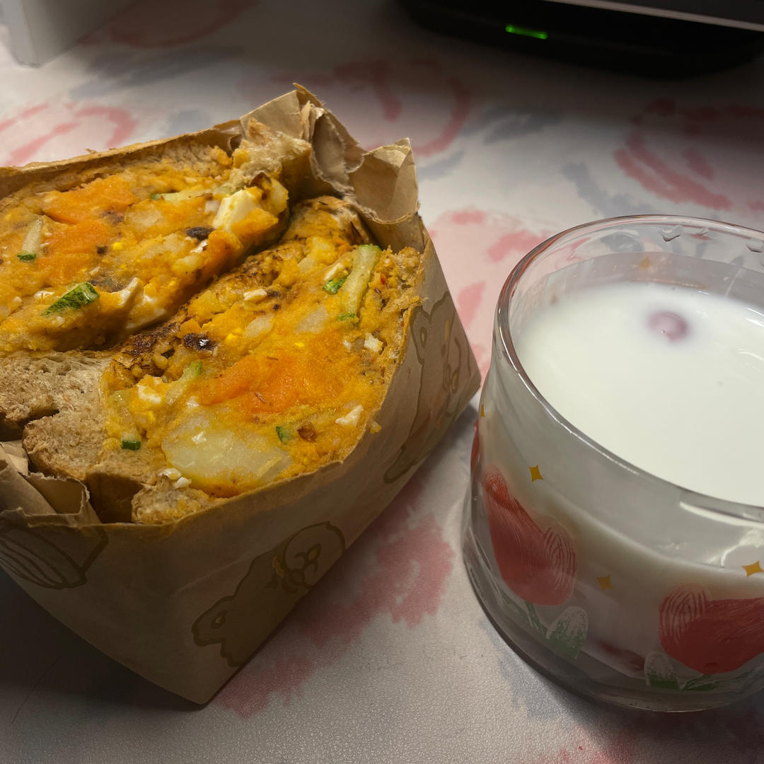 健康早餐🥣 | 日式土豆泥沙拉三明治🥪