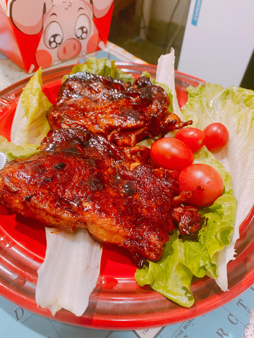 照烧鸡腿饭