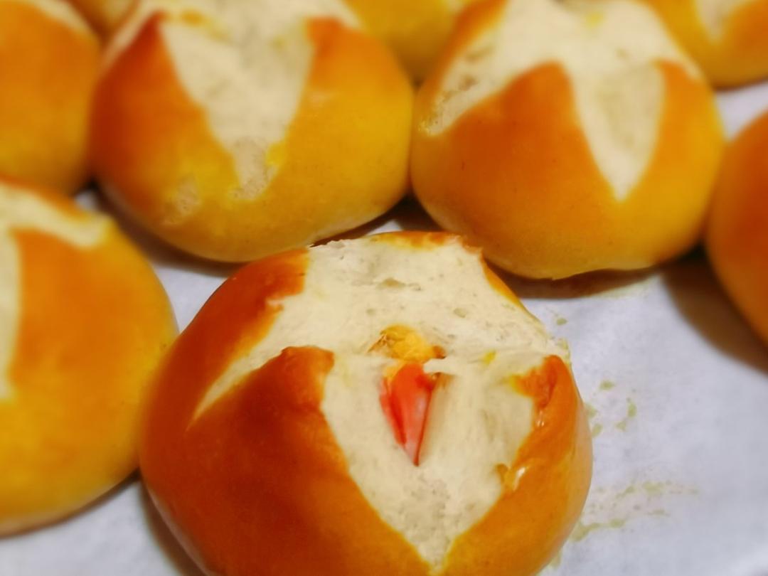 🧡100%全麦无糖油碱水面包～快手健康有风味