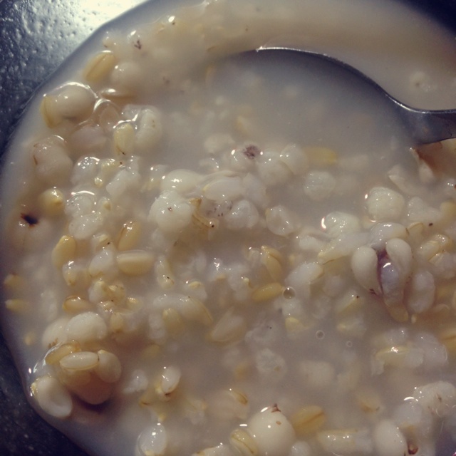 萌mandy_xmq做的糙米薏仁汤