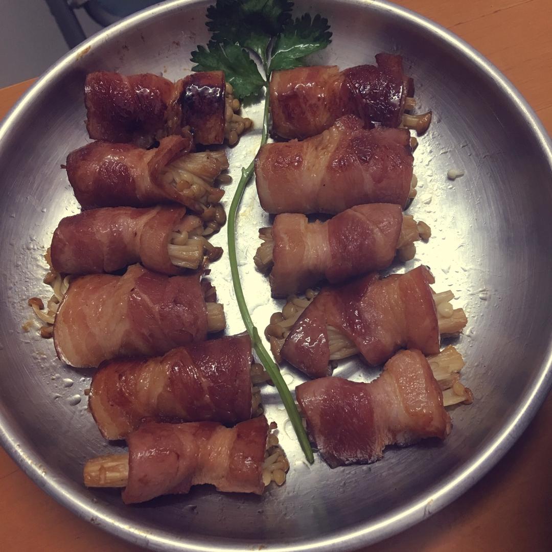香烤培根金针菇
