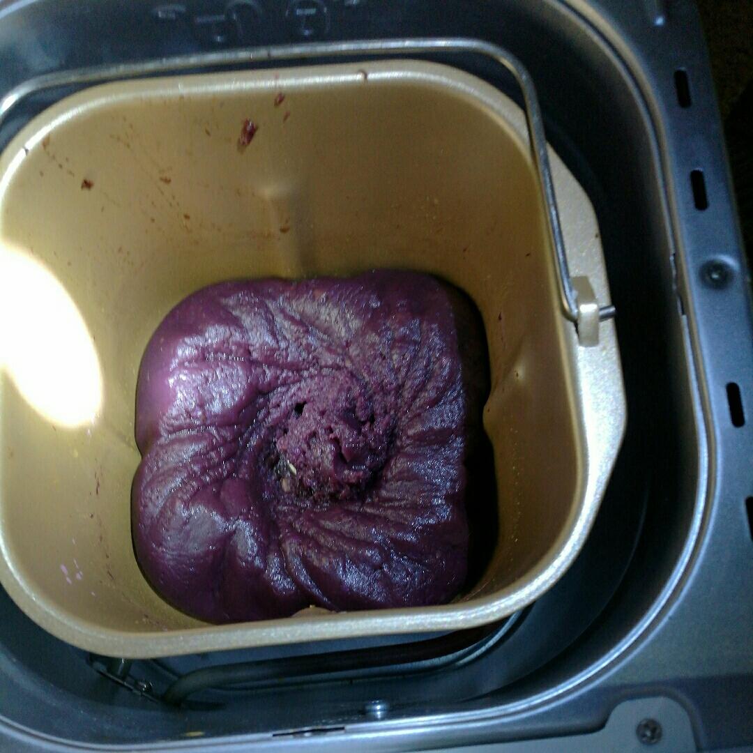 懒到极致紫薯红薯馅（面包机）