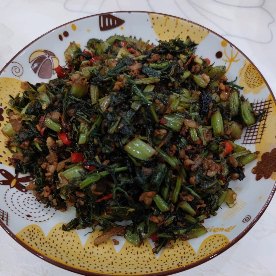 雪里蕻制作两款下饭菜