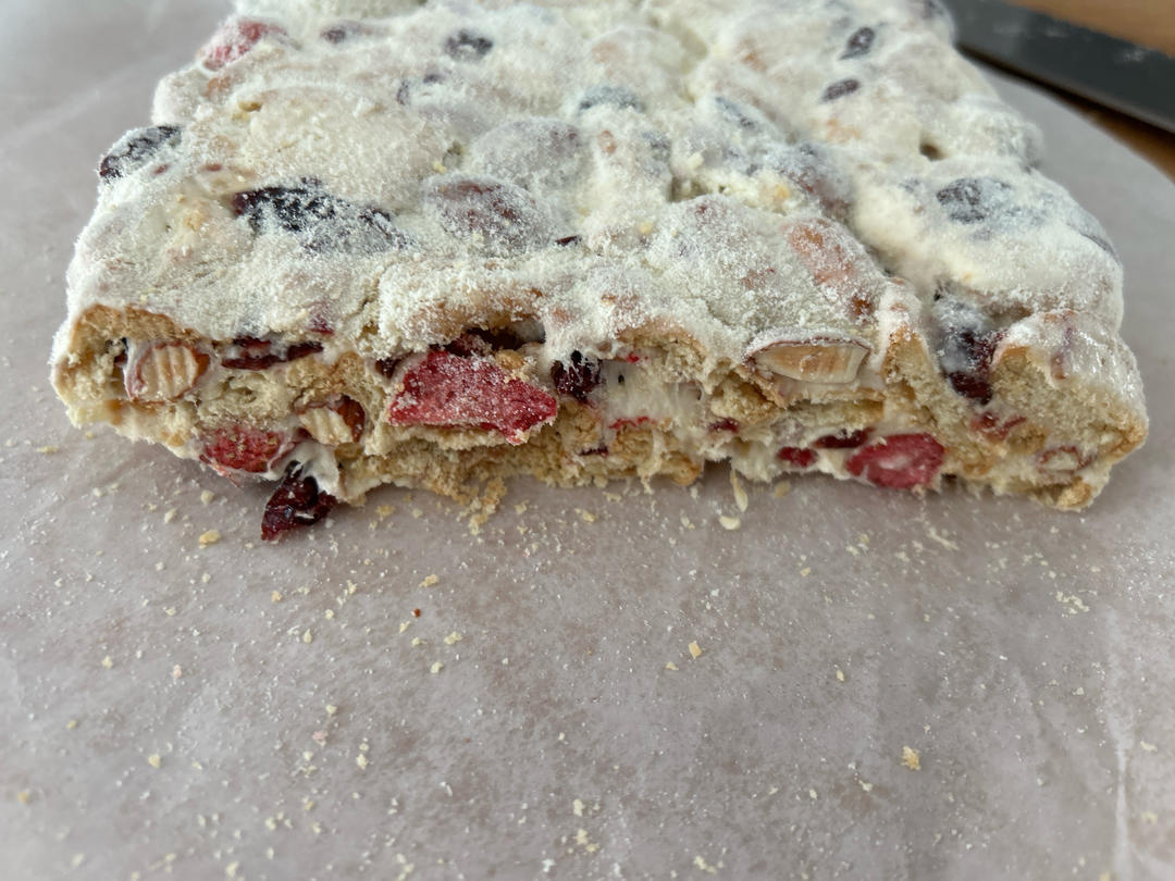 雪花酥  不甜版