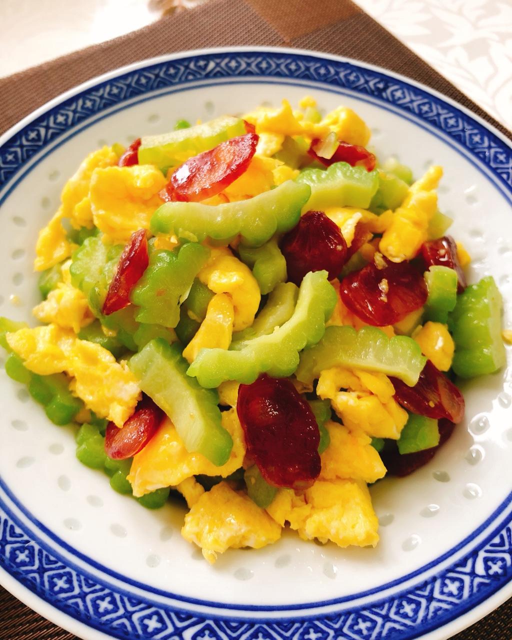 苦瓜炒蛋（清火菜）