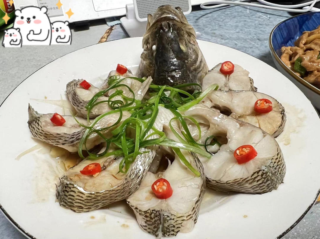 清蒸鲈鱼😋超鲜美❗️