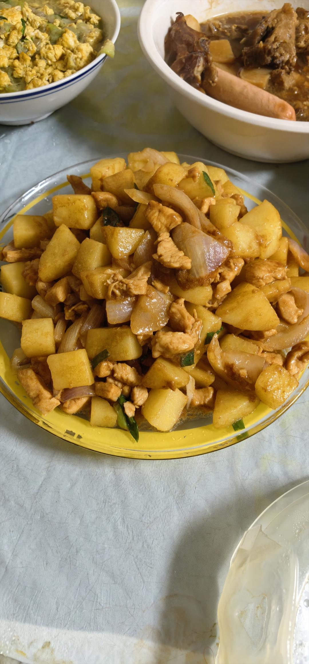 洋葱土豆鸡丁