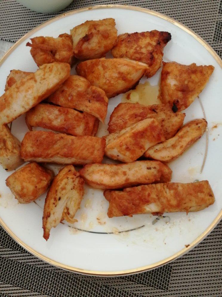 超级入味、快手、简单、方便的新奥尔良口味嫩煎鸡胸