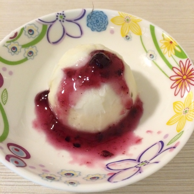 蓝莓山药泥