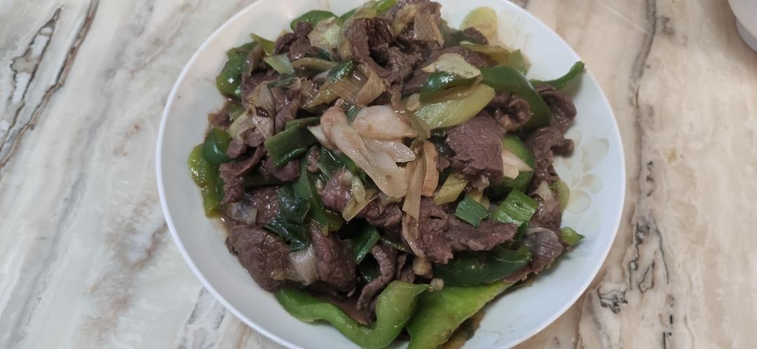 大葱炒牛肉