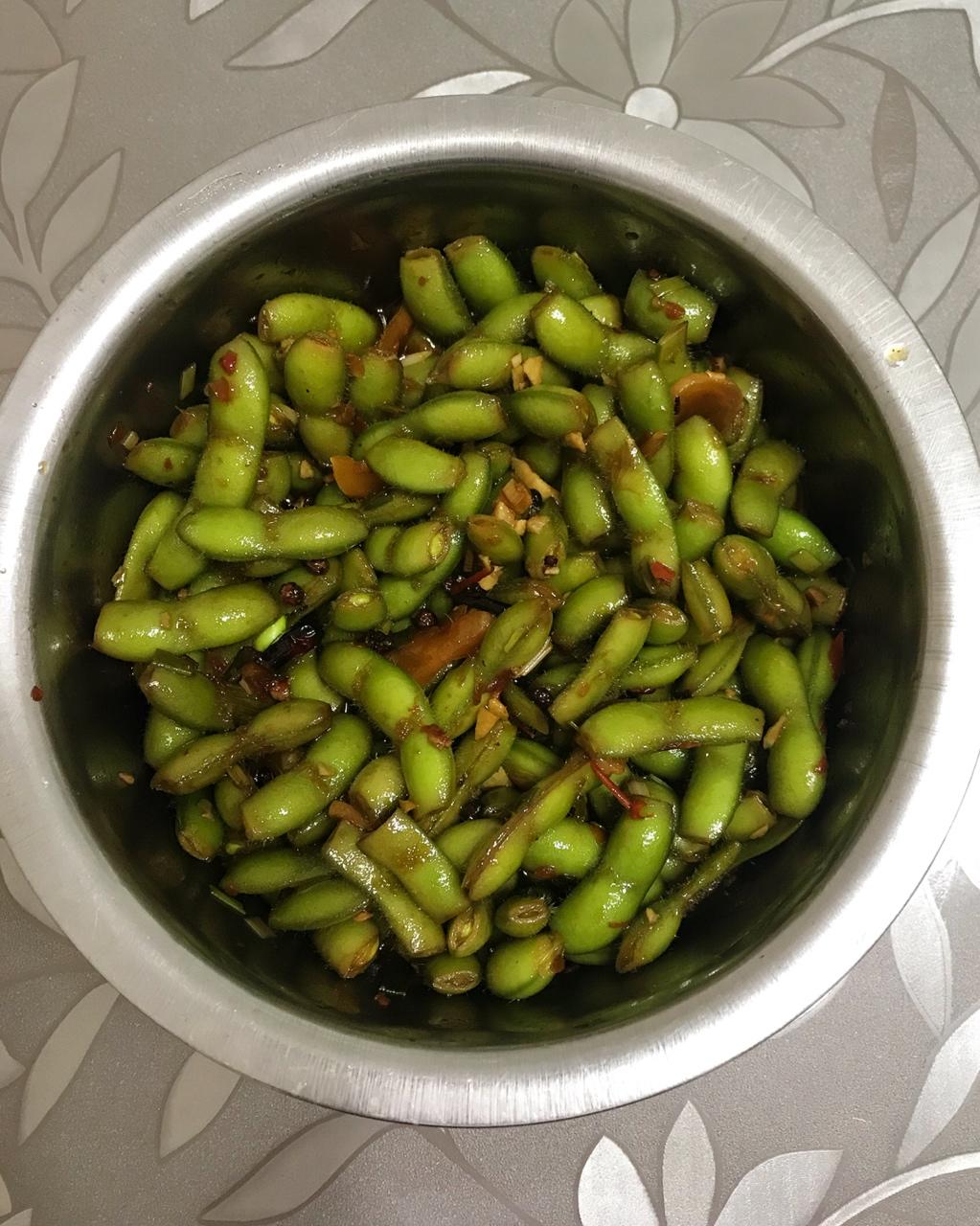 夏日爽口凉拌毛豆