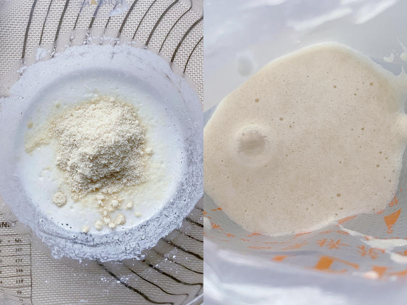 纯奶手撕吐司的做法 步骤1