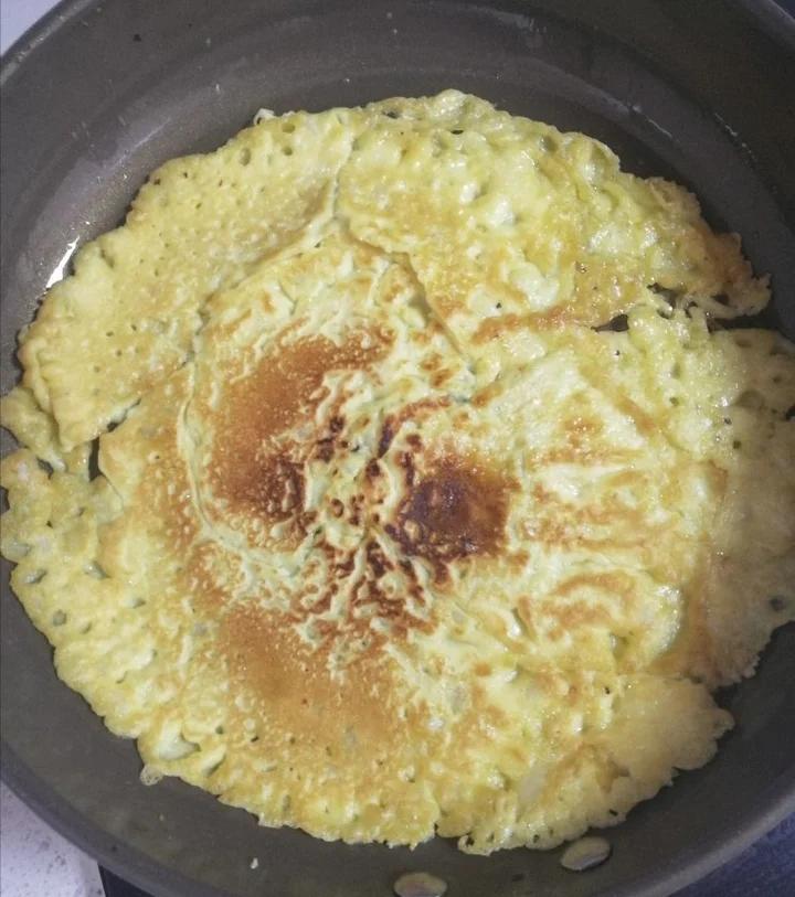 葱花鸡蛋饼