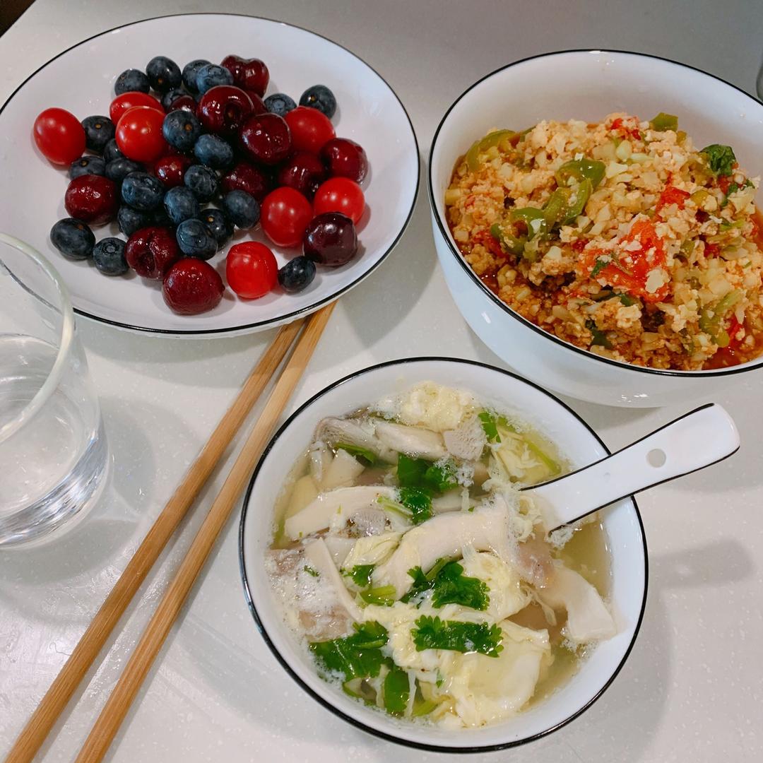 番茄菜花米烩饭丨健康·三餐<好好吃饭7>