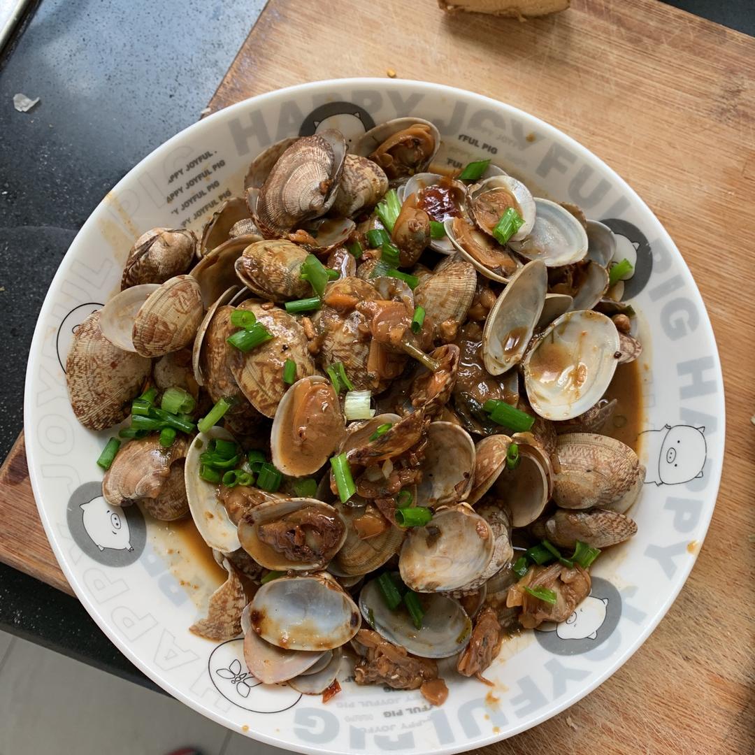 爆炒花蛤