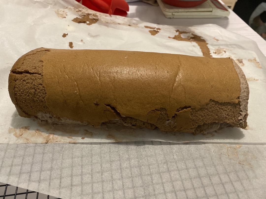 在家做私房卖断货的网红梦龙蛋糕卷