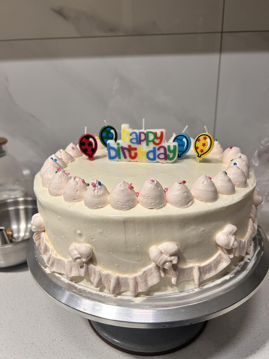 六寸戚风蛋糕(掌握这几点，做戚风就跟煮米饭一样简单)