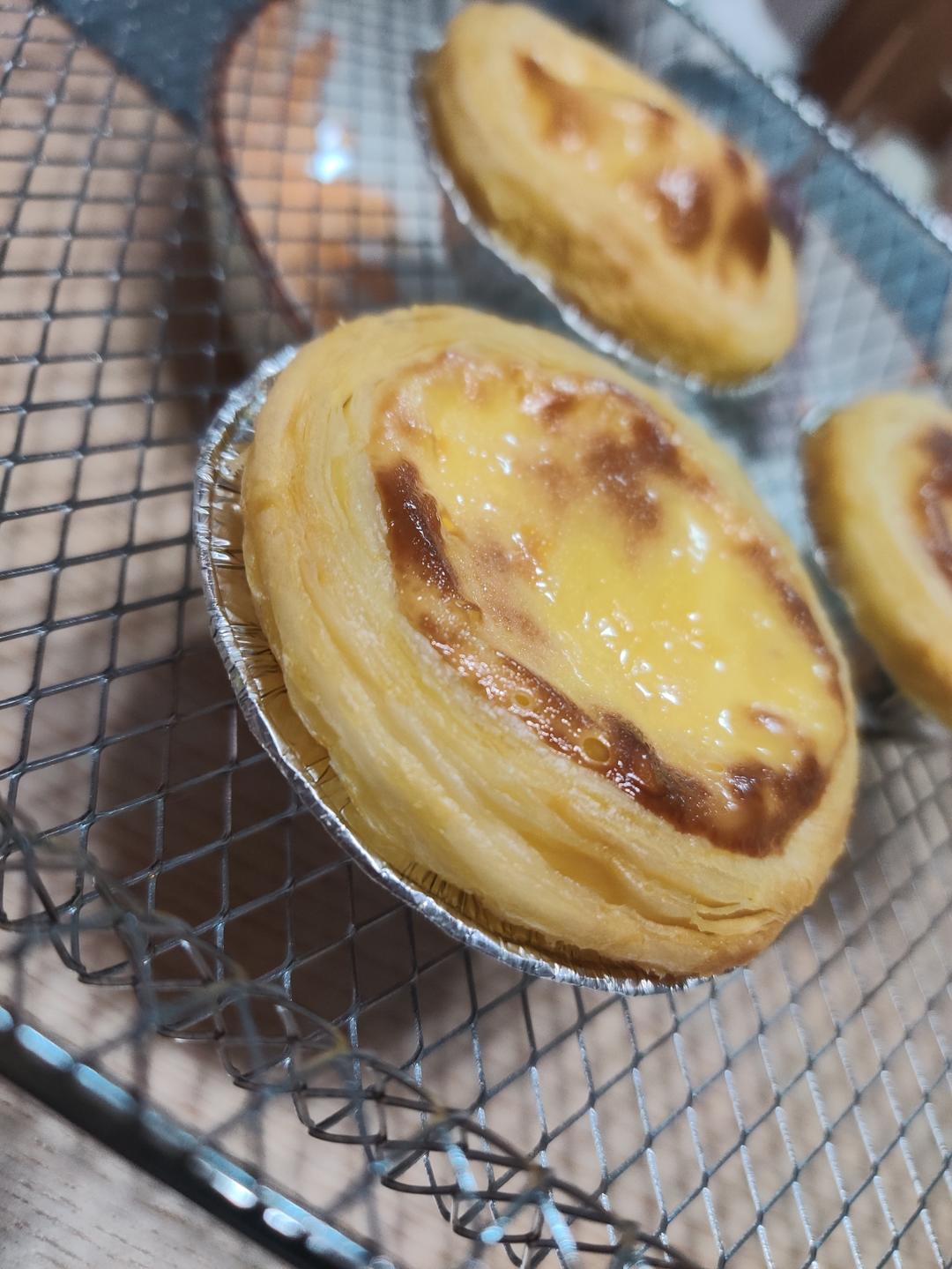 超嫩滑的葡式蛋挞(全蛋版)新手友好『秒杀KFC』
