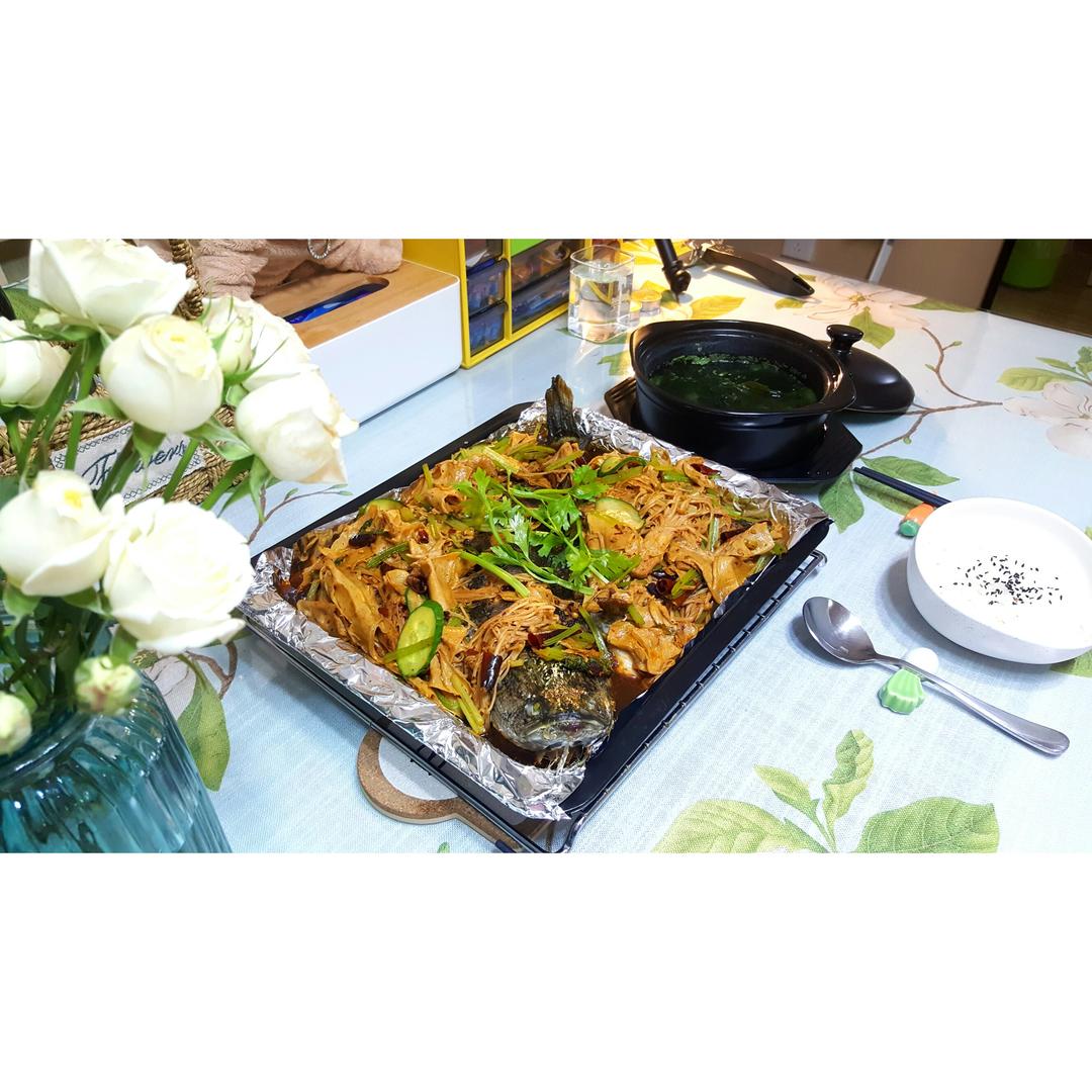 香辣烤鱼【烤箱版Bellacooking】