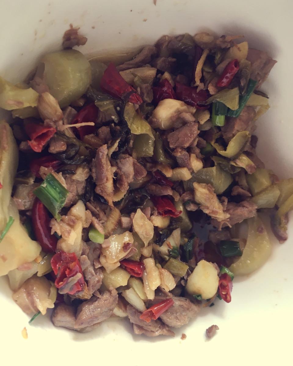 私房菜【酸菜牛肉】，下饭神器不可错过