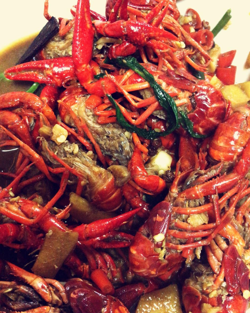 芥末yc做的麻辣小龙虾