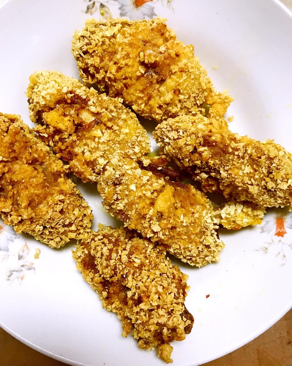 小张子快来伺候本嬷嬷做的面包糠炸鸡腿(可以和肯德基相媲美的炸鸡腿)