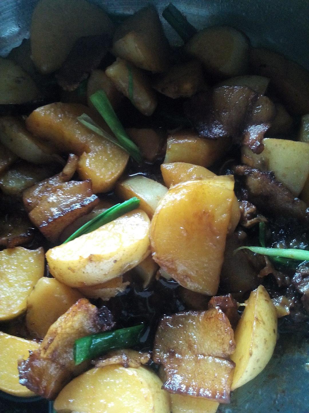土豆炖肉的做法
