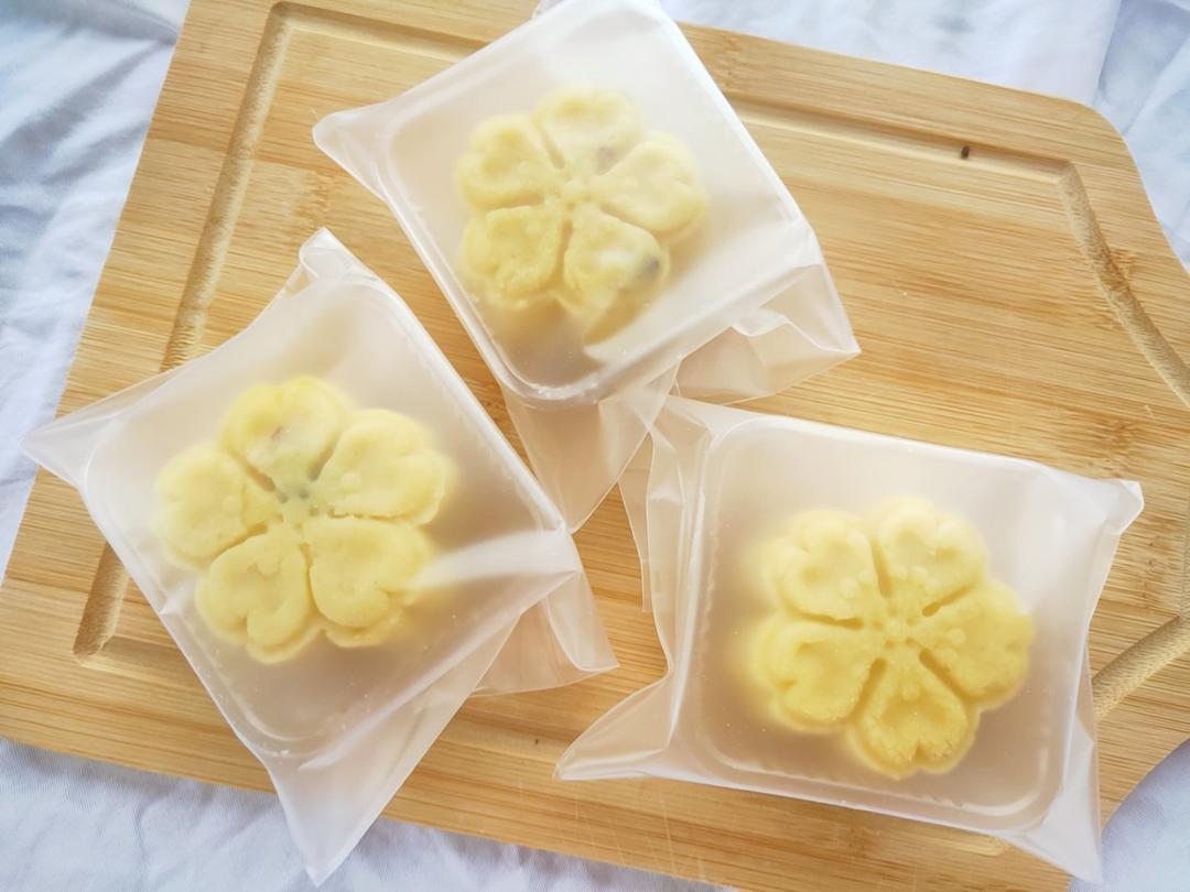 懒人版奶香绿豆糕（不用过筛）