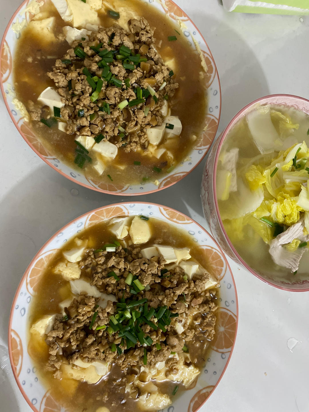 鸡蛋抱豆腐
