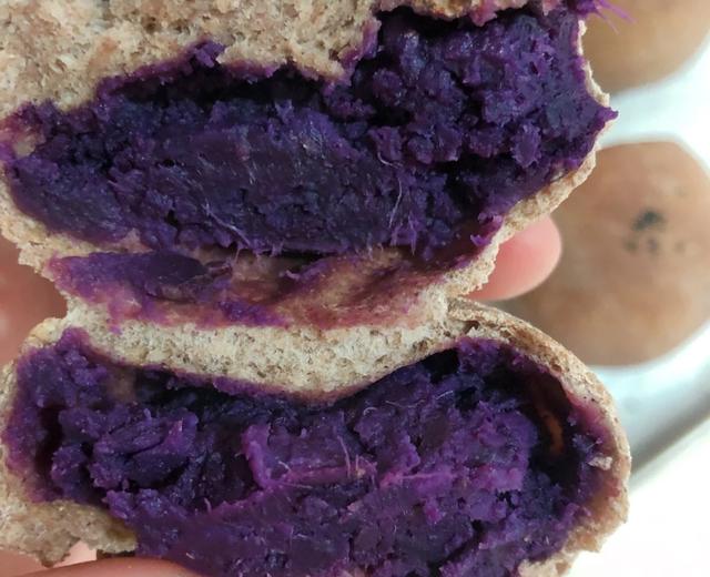 紫薯软欧包的做法