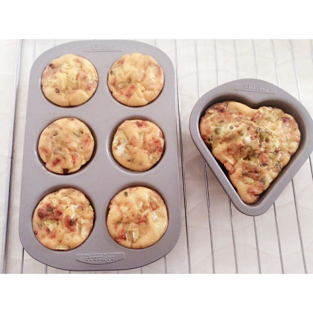 早餐鸡蛋杯cupcake Frittata