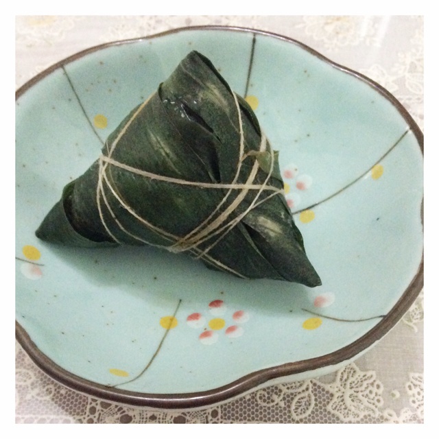 腊肠香菇粽子