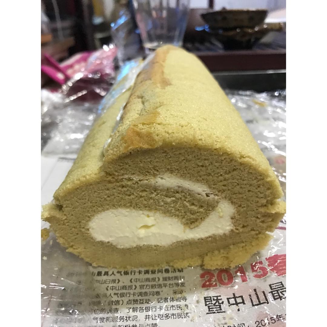 烫面抹茶蛋糕卷（卷不易裂）