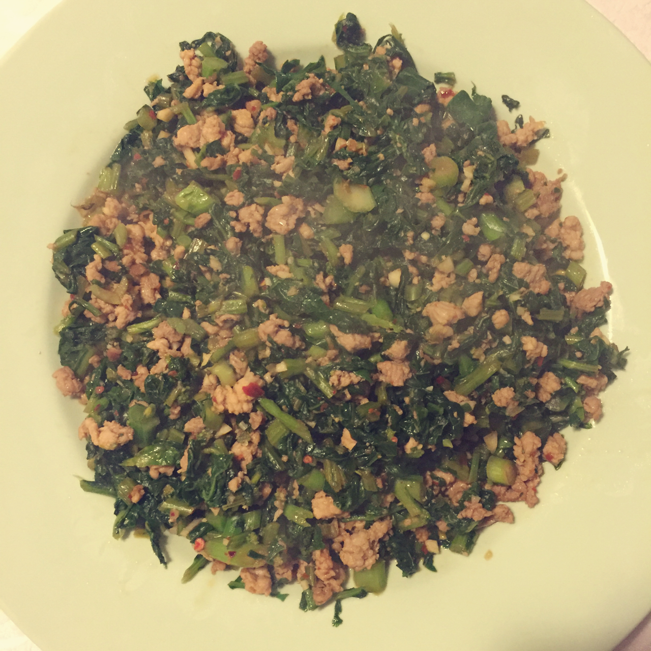 雪里蕻肉末