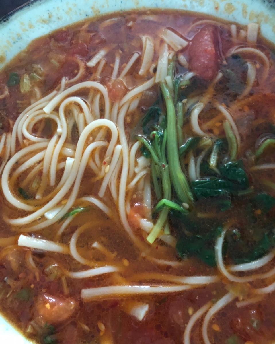 酸汤面（不吃葱蒜的请飘过）