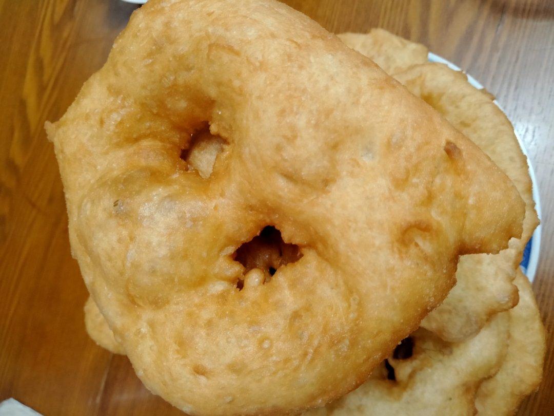 炸油饼、糖油饼