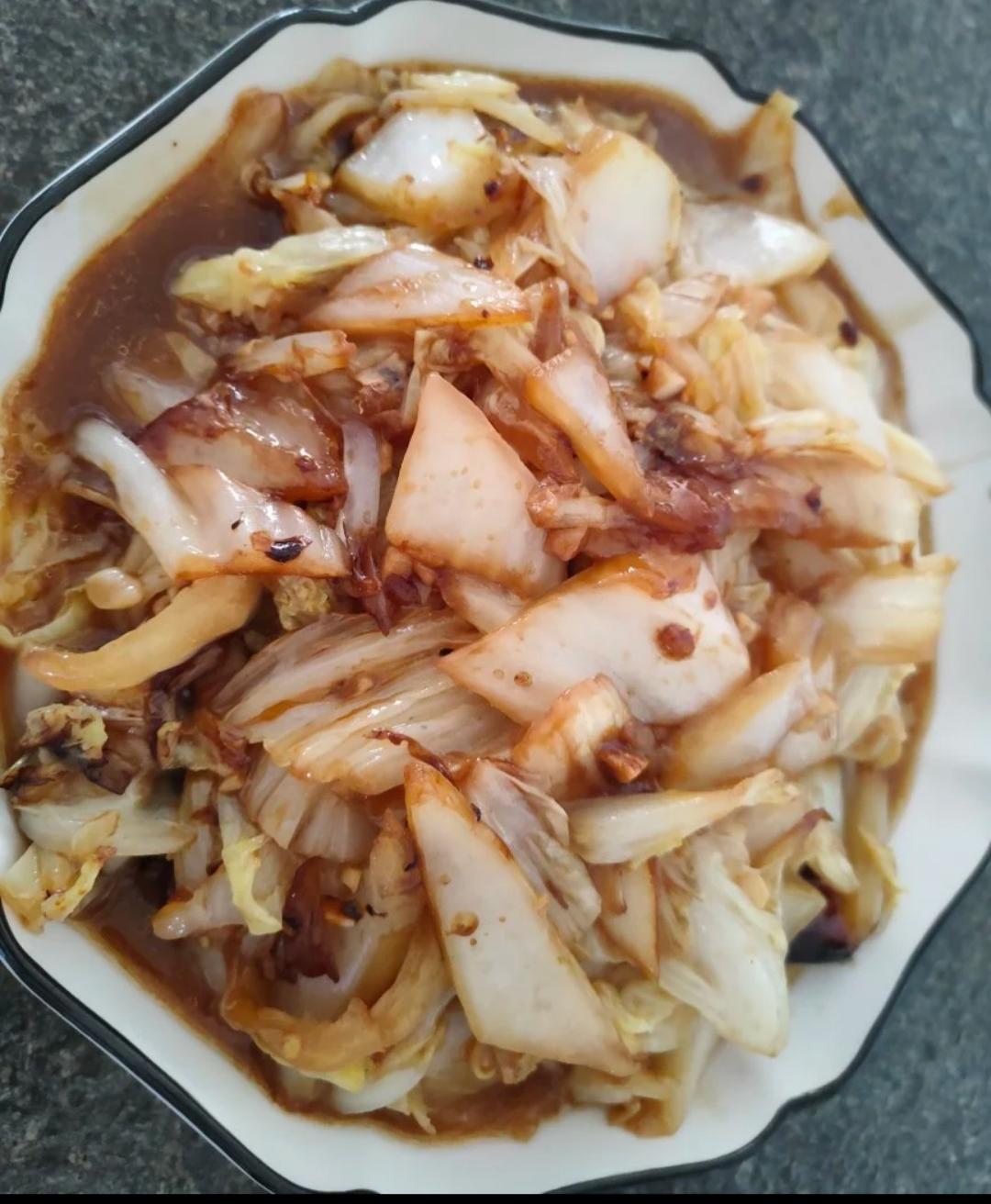 🔥酸酸辣辣。开胃爽口的醋溜白菜