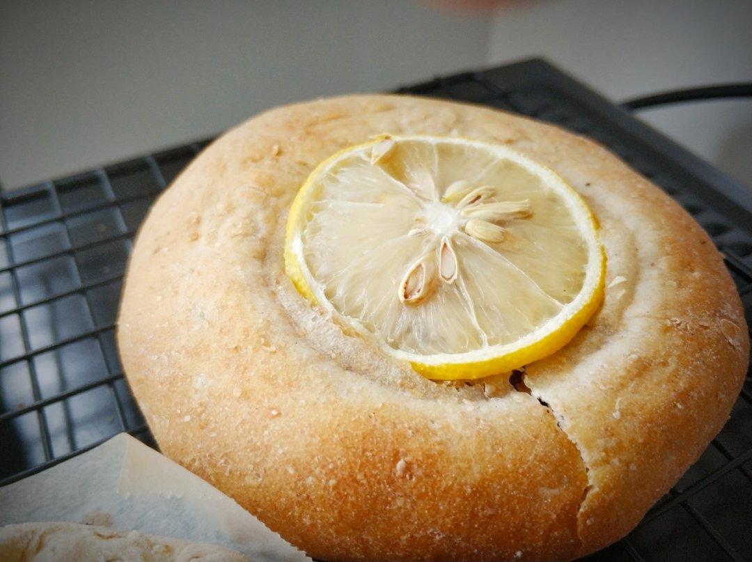 柠檬芸豆乳酪面包