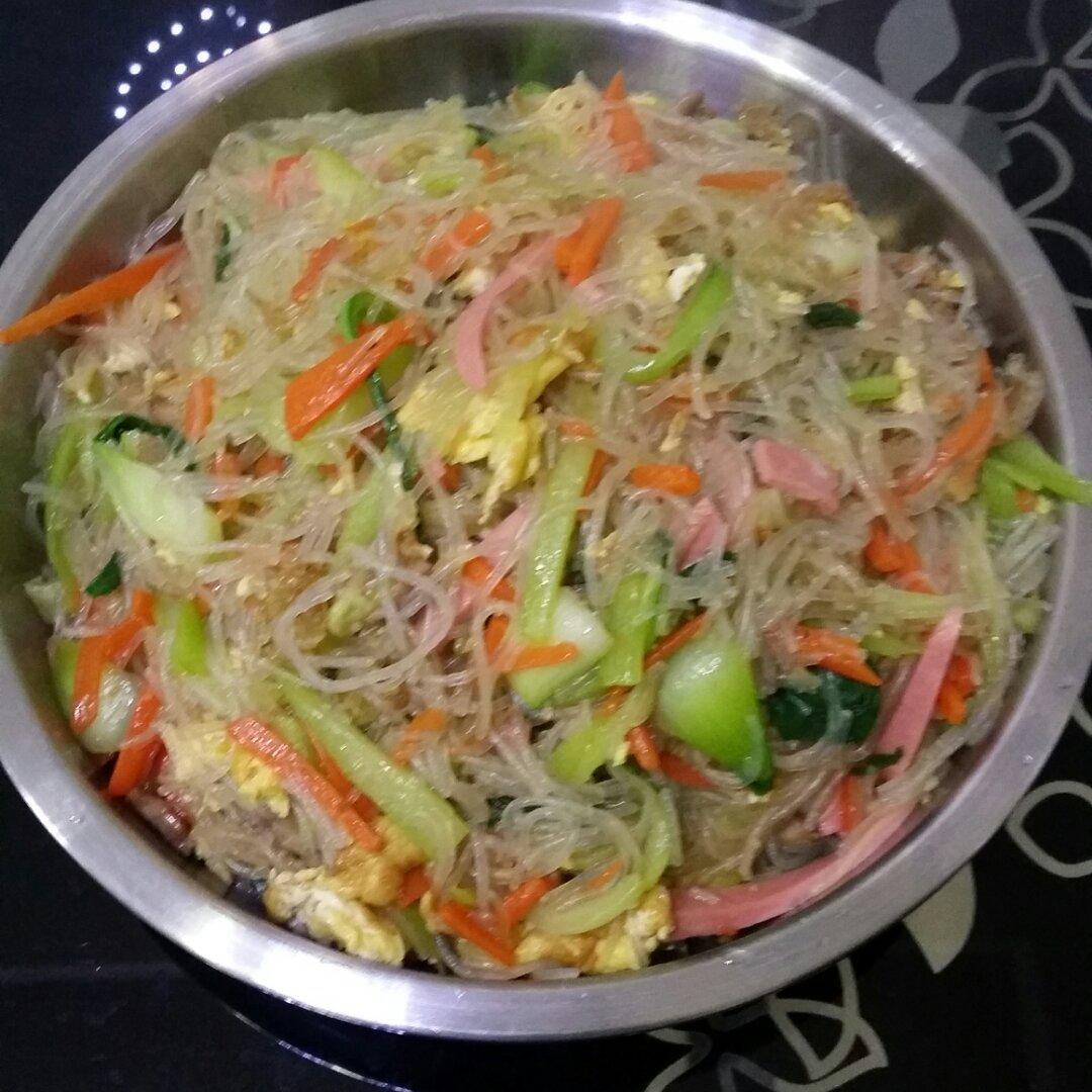 快手早餐炒粉干