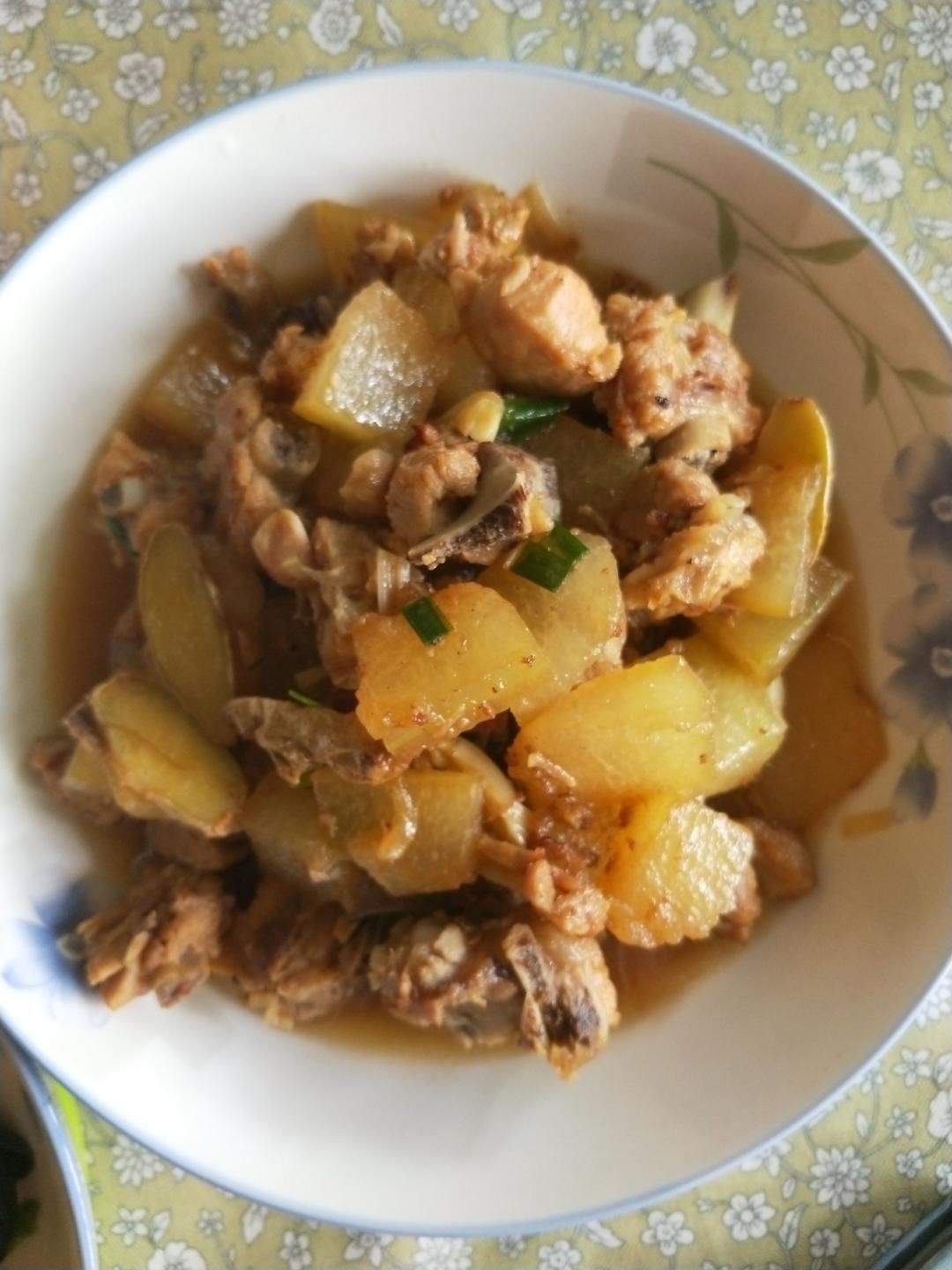 冬瓜烧排骨 （半小时搞定）