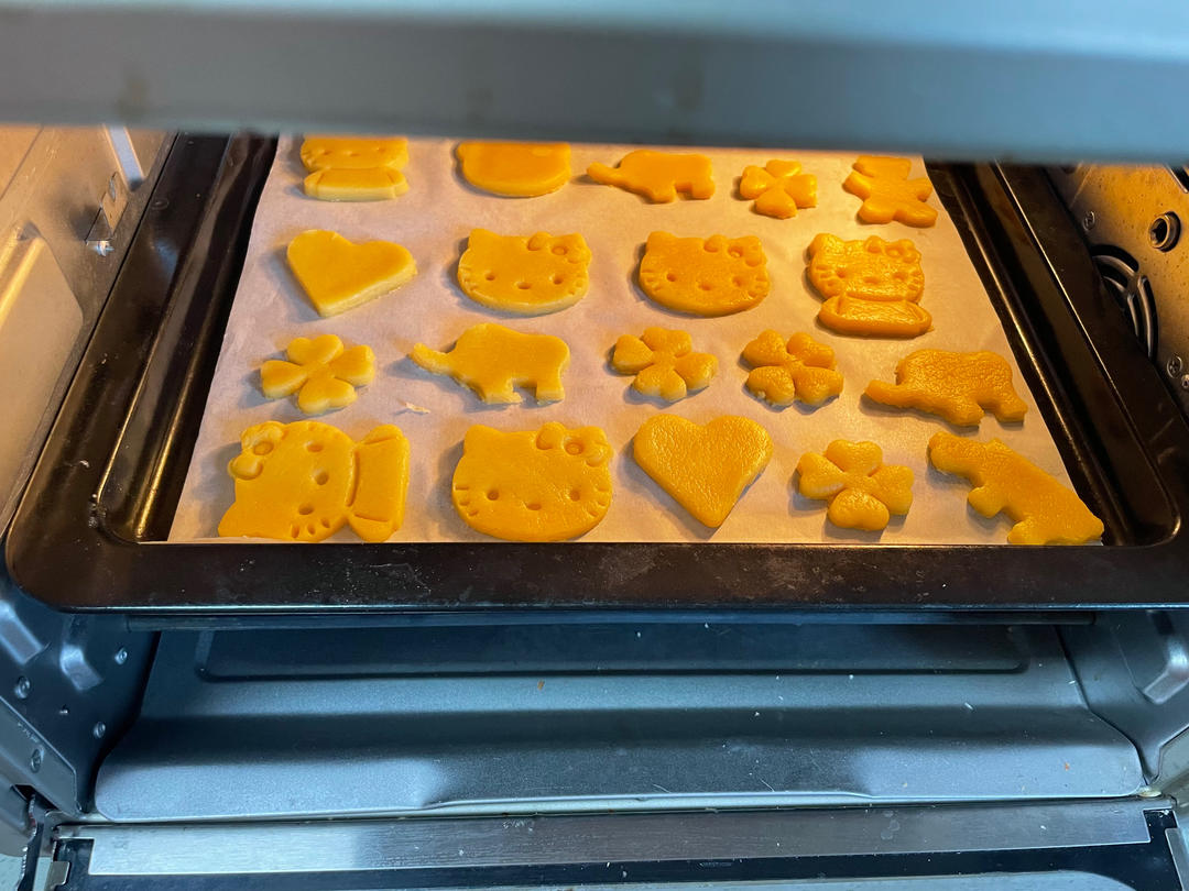 卡通黄油饼干