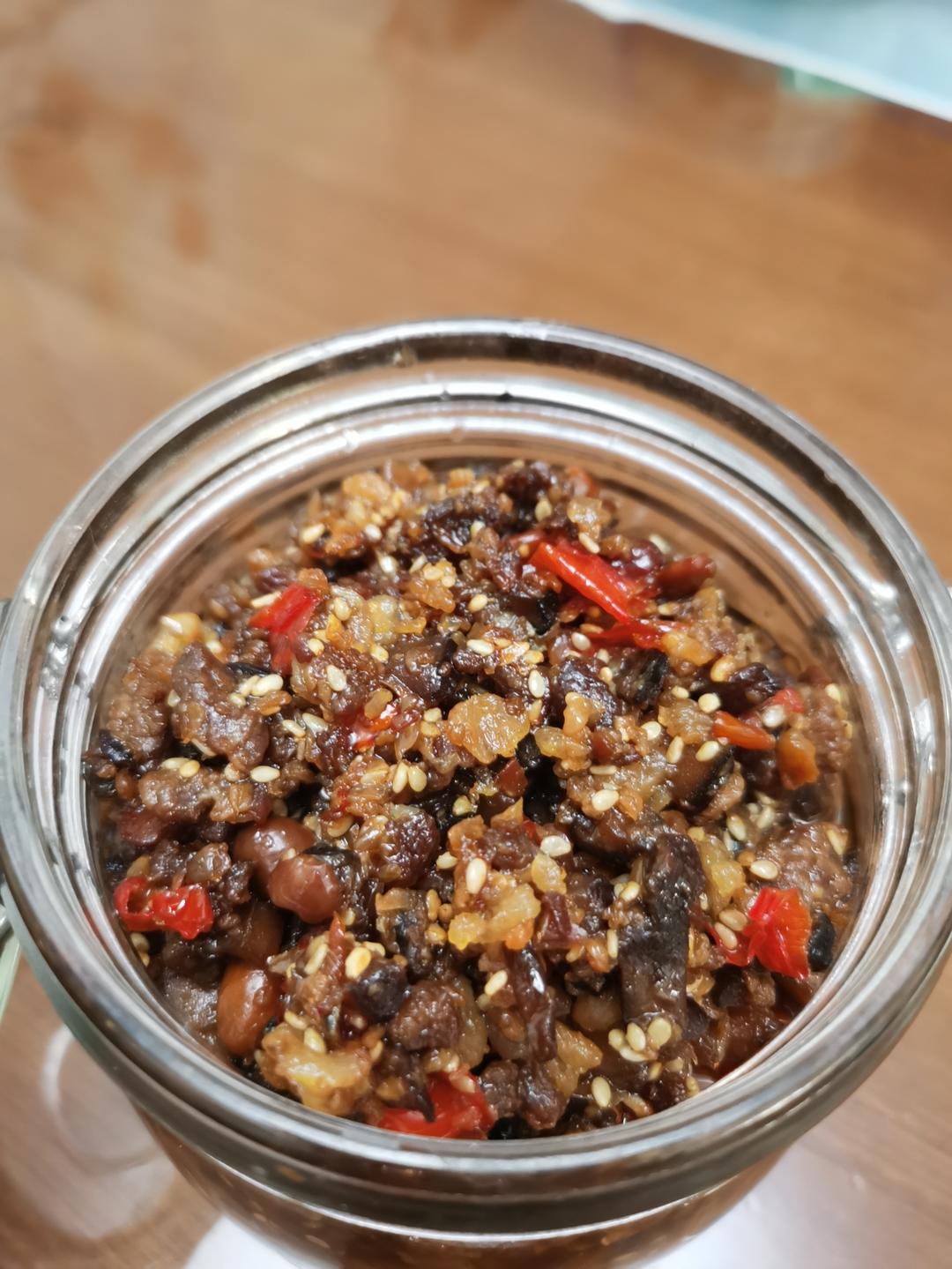 自制牛肉酱（改良版）