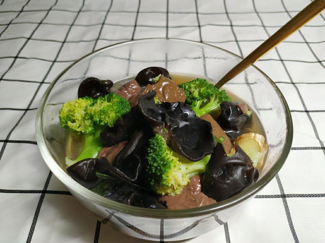 简易鸭血汤