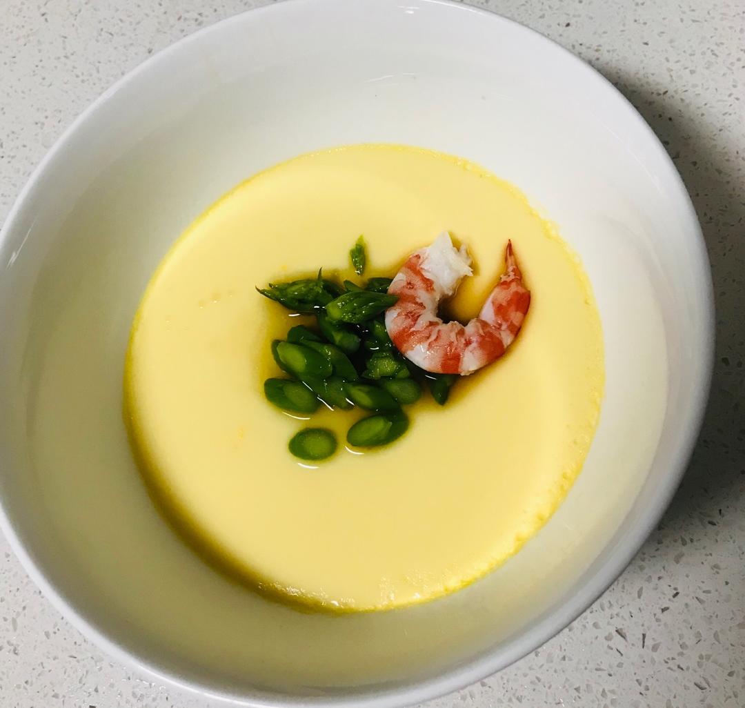 蒸蛋羹 Steamed Egg Pudding