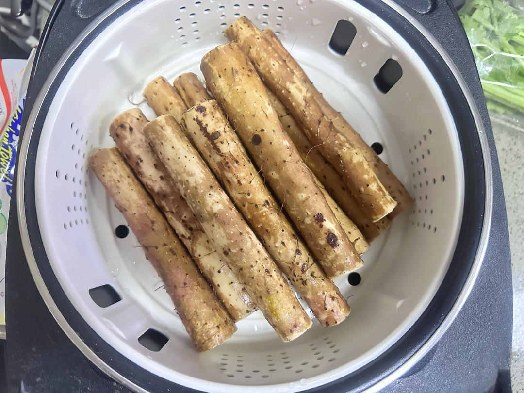 蒸铁棍山药（电饭锅轻松上手）