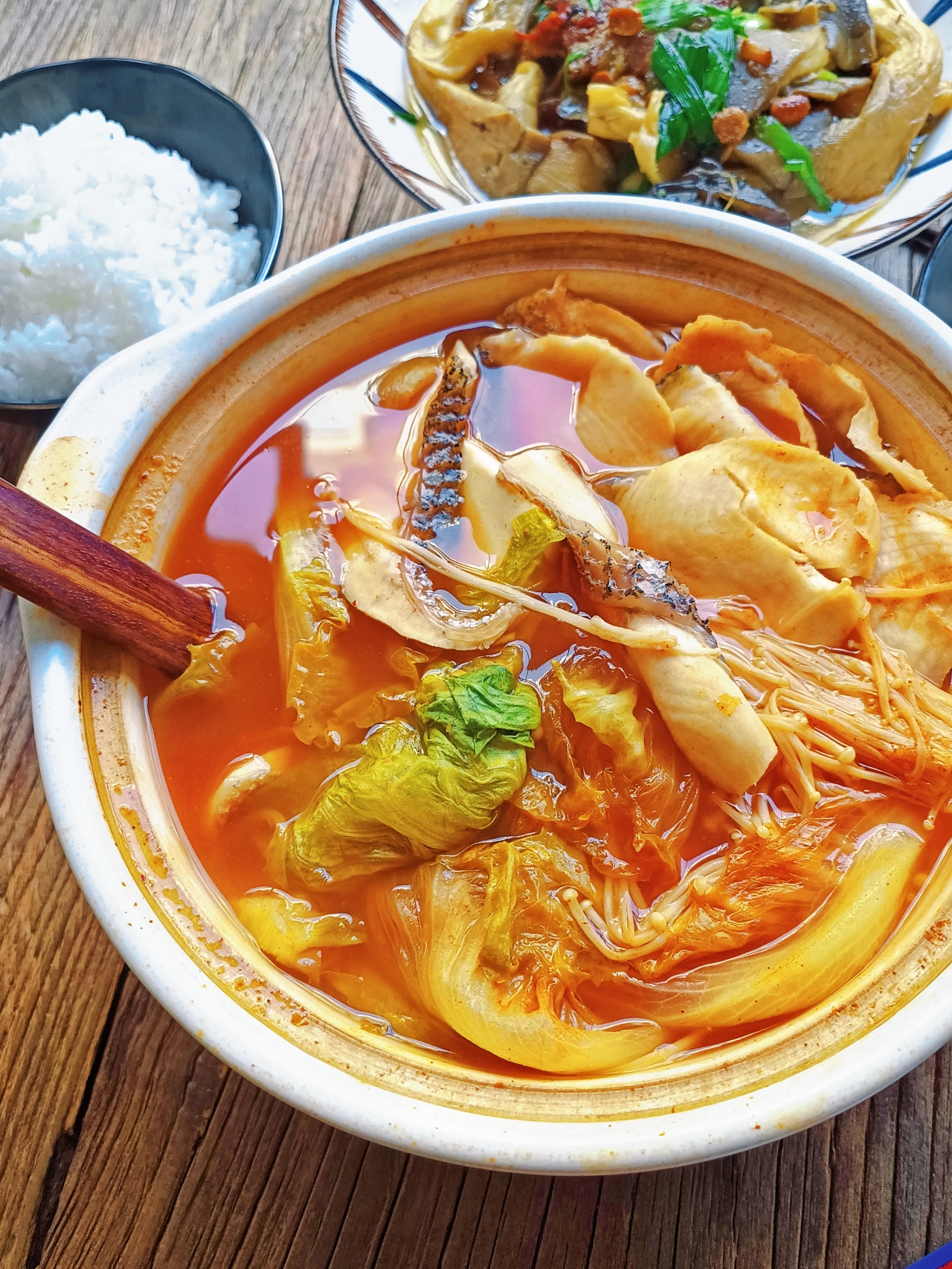 一鱼四吃 | 韩式火锅鱼片