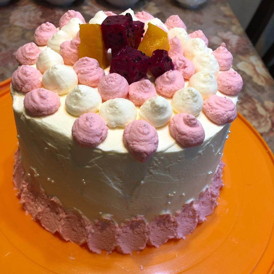 超简单超详细的六寸戚风蛋糕