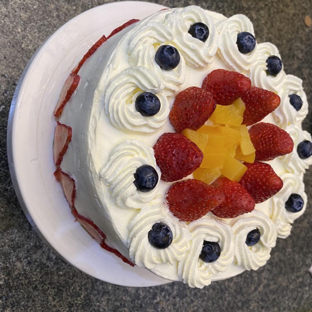 超级简单的味多美同款生日蛋糕（6寸），新手也能高度还原